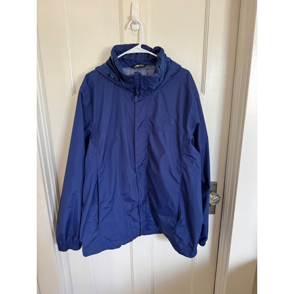 North Face men's blue Venture 2 jacket size xl